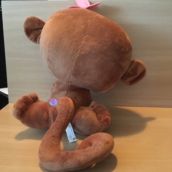 HUGE LPS Monkey Littlest Pet Shop Plush Doll Toy - Picture 3 of 9